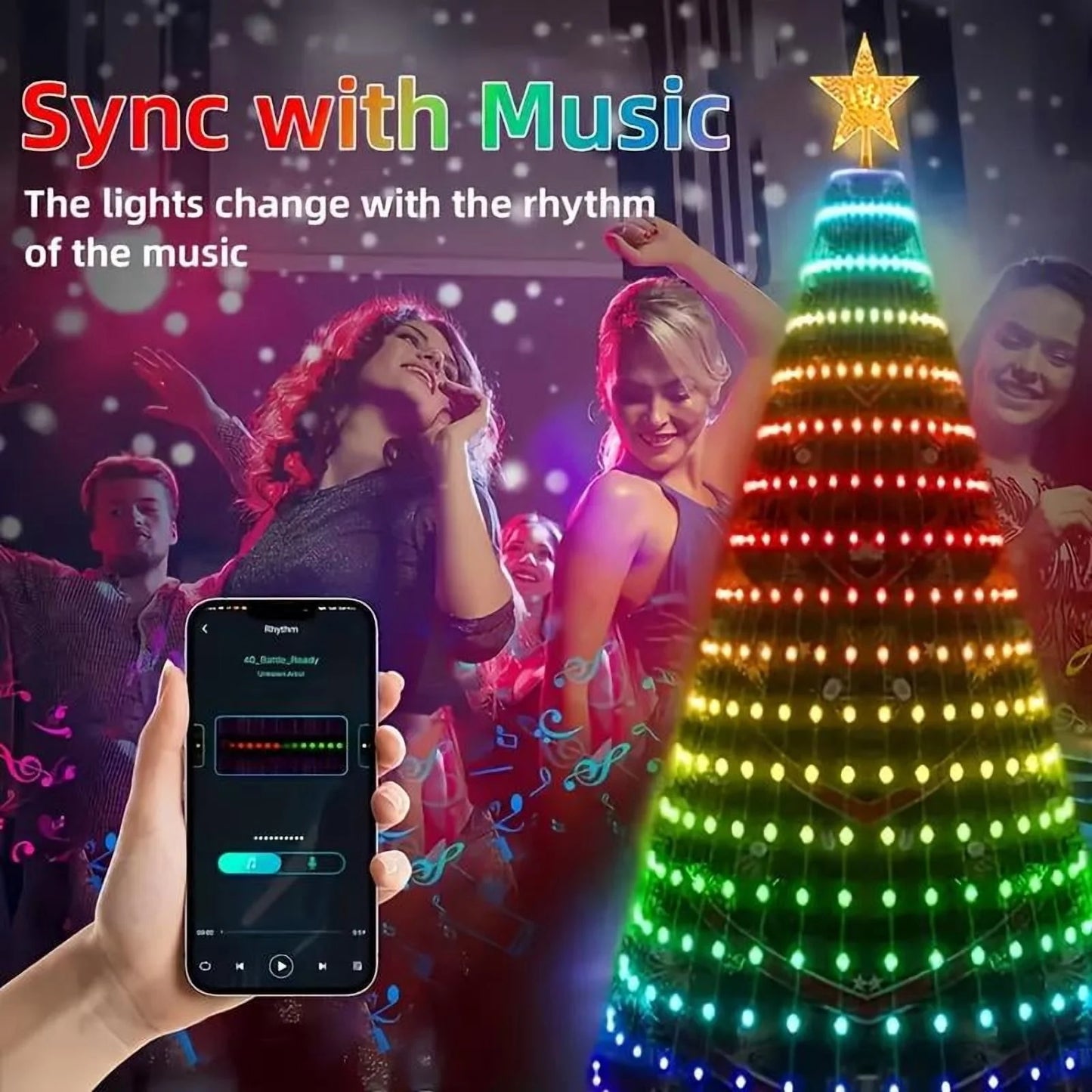 Euophora™ Smart LED Christmas Tree